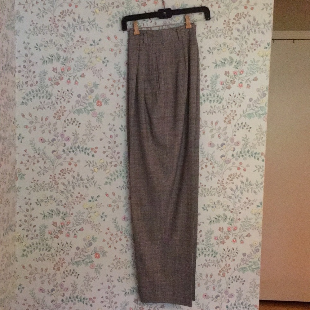 Vintage Oval Room plaid dress pants